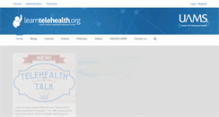 Desktop Screenshot of learntelehealth.org